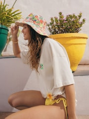 Fruit Print Reversible Bucket Hat - Image 2 of 7