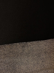 Adrianna by Adrianna Papell Black Jersey Metallic Short Dress - Image 7 of 7