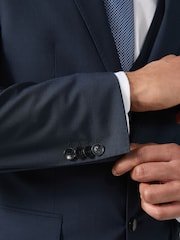 BOSS Blue Sky Slim-Fit Wool Suit Jacket - Image 4 of 5