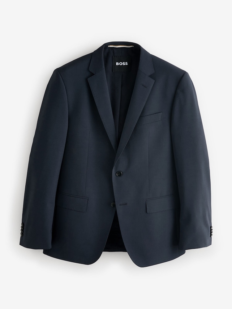 BOSS Blue Sky Slim-Fit Wool Suit Jacket - Image 5 of 5 BOSS Blue Sky Slim-Fit Wool Suit Jacket - Image 5 of 5