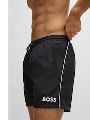 BOSS Quick Dry Lined Swim Shorts - Imagen 3 de 5