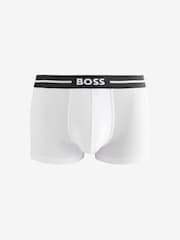 Azul - BOSS Bold Stretch Cotton Boxers 3 Pack - Imagen 4 de 11