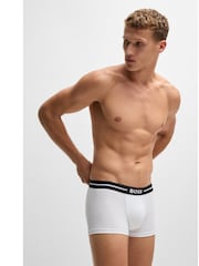Azul - BOSS Bold Stretch Cotton Boxers 3 Pack - Imagen 6 de 11