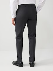 BOSS Grey Slim Fit Wool Trousers - Image 2 of 6