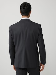 Gris - BOSS Regular Fit Cotton Suit Jacket - Imagen 2 de 7