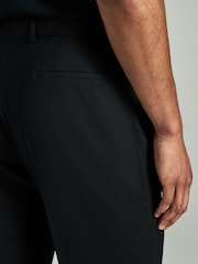 BOSS Regular Fit Wool Tuxedo Trousers - Imagen 3 de 4