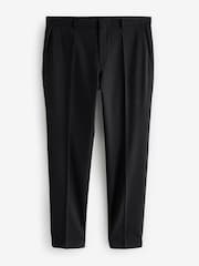 BOSS Regular Fit Wool Tuxedo Trousers - Imagen 4 de 4