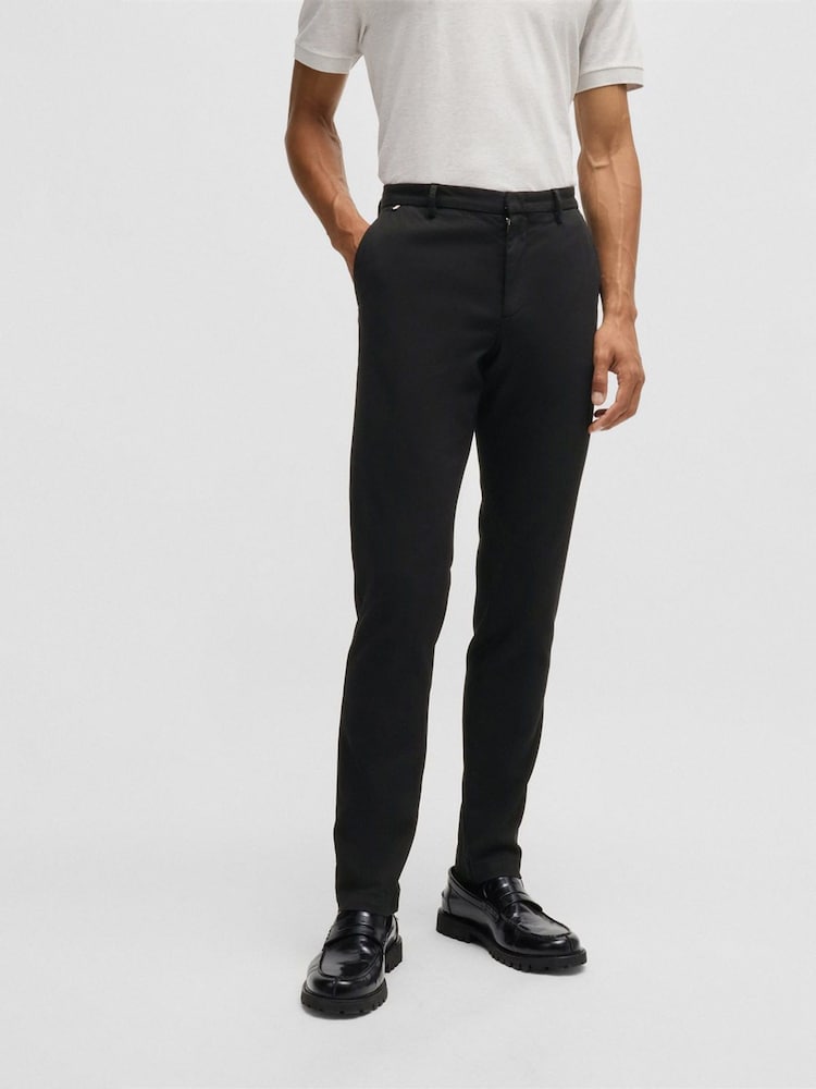 BOSS Black Slim Fit Stretch Chinos - Image 1 of 6