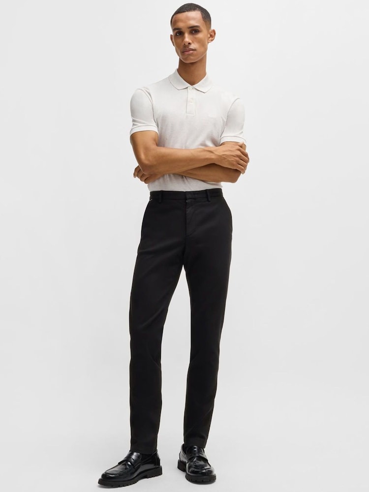 BOSS Black Slim Fit Stretch Chinos - Image 3 of 6