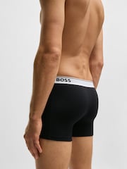 BOSS Natural Power Stretch Cotton 3 Pack Boxers - Image 2 of 5
