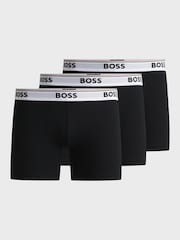 BOSS Natural Power Stretch Cotton 3 Pack Boxers - Image 5 of 5