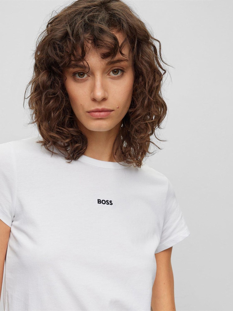 BOSS Slim-Fit 100% Cotton T-Shirt - Image 1 of 1