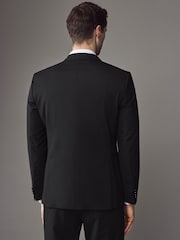 BOSS Black Slim-Fit Wool Suit Jacket - Image 2 of 4