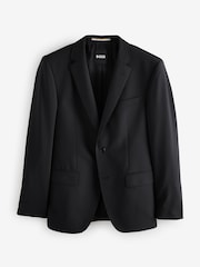 BOSS Black Slim-Fit Wool Suit Jacket - Image 4 of 4