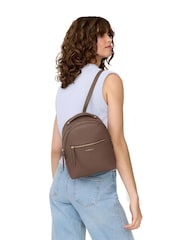 Fiorelli Anouk Plain Winter Brown Backpack - Image 6 of 6