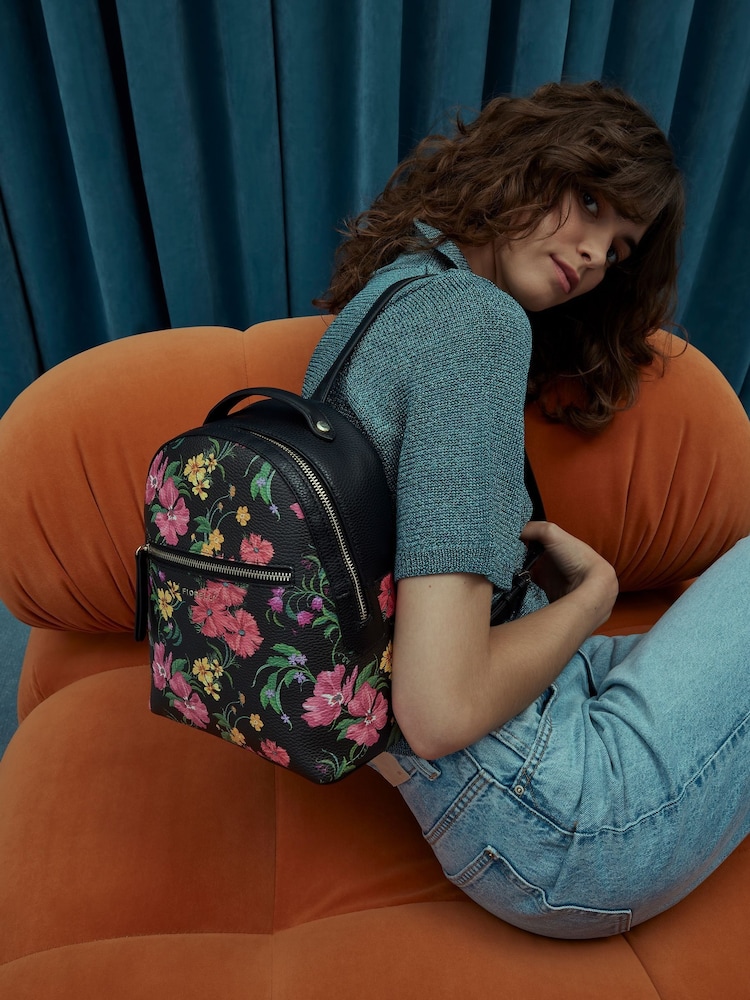 Buy Fiorelli Anouk Print Black Backpack from the Next UK online shop
