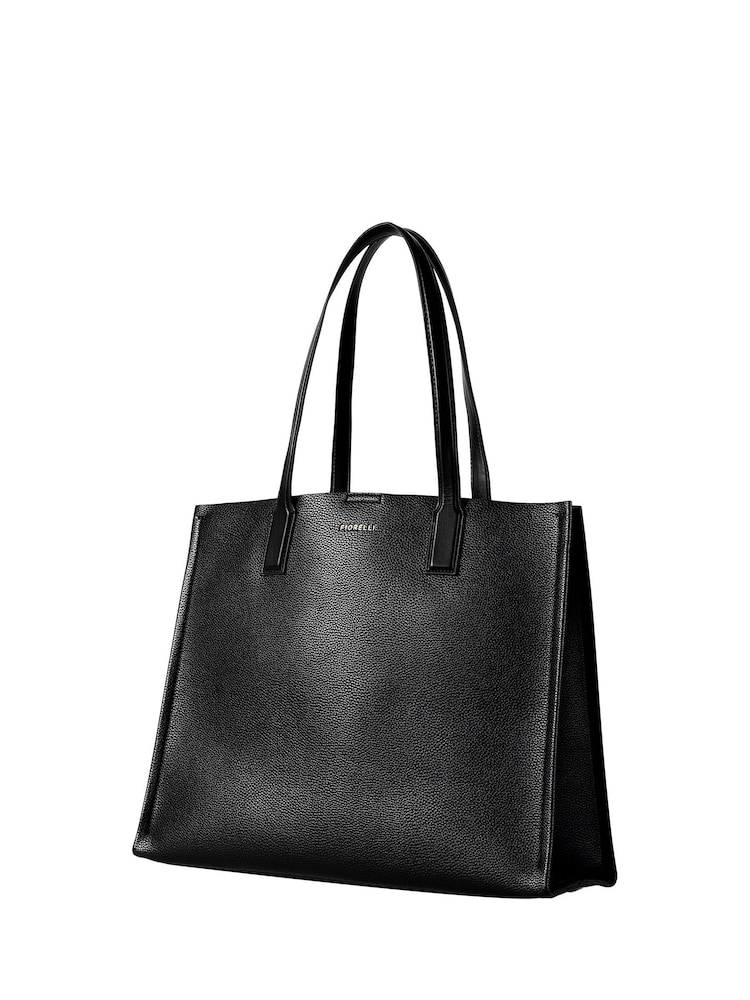 Buy Fiorelli Cassidy Large Tote Plain Black Bag from the Next UK