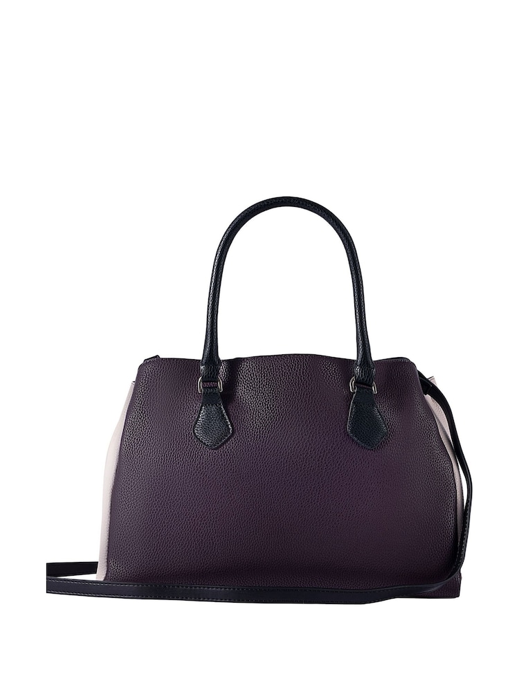 Fiorelli Purple Paloma Large Grab Plain Bag - Image 1 of 4