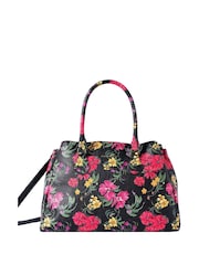 Fiorelli Paloma Large Grab Print Black Bag - Image 1 of 6