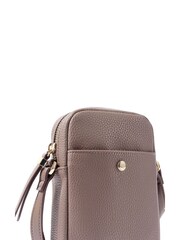 Fiorelli Paris Plain Brown Phone Bag - Image 5 of 7