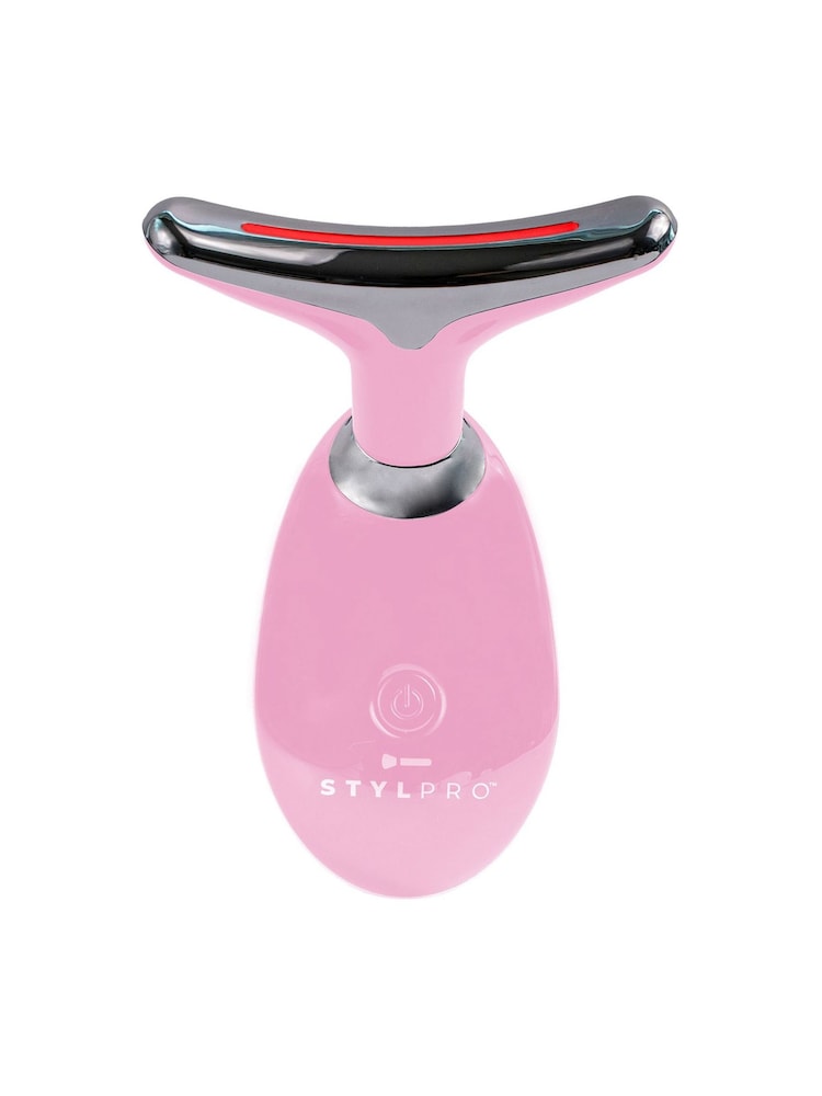 Stylpro Fabulous Firmer LED Massaging Neck and Face Smoother Device - Image 1 of 5