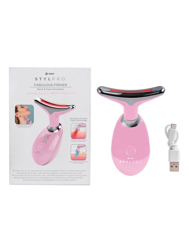 Stylpro Fabulous Firmer LED Massaging Neck and Face Smoother Device - Image 5 of 5