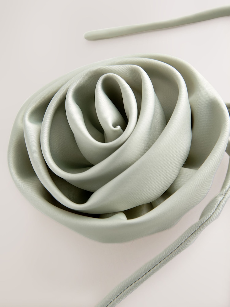Green Corsage Hair Tie - Image 3 of 4