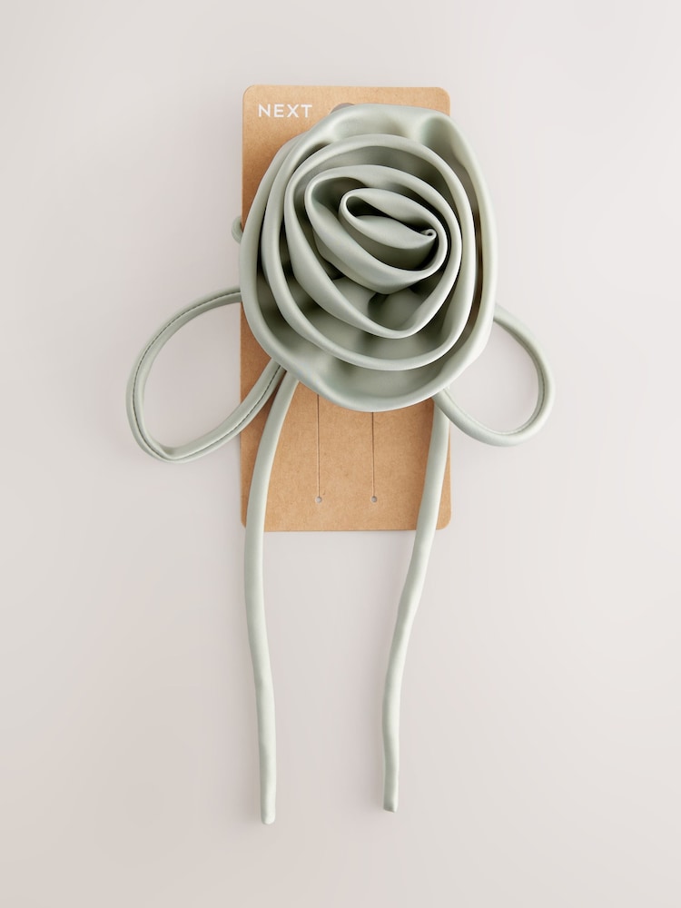 Green Corsage Hair Tie - Image 7 of 7