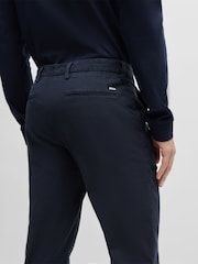 BOSS Blue Slim Fit Stretch Chinos - Image 4 of 6