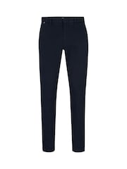 BOSS Blue Slim Fit Stretch Chinos - Image 5 of 6