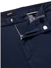 BOSS Blue Slim Fit Stretch Chinos - Image 6 of 6