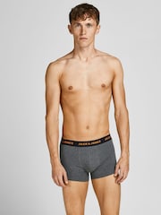 JACK & JONES Black Boxers 5 Pack - Image 3 of 6