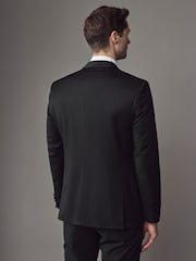 BOSS Black Regular Fit Wool Tuxedo Jacket - Image 2 of 4