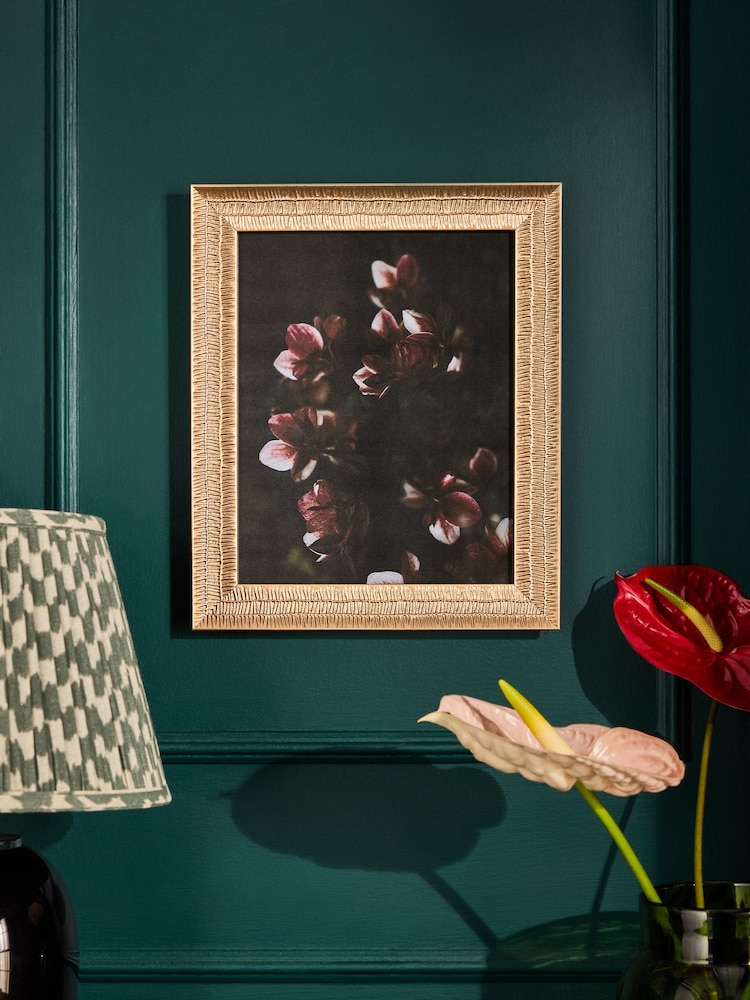 Gold Thatched Texture Photo Frame - Image 2 of 4 Gold Thatched Texture Photo Frame - Image 2 of 4