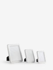 White Pleated Texture Photo Frame - Image 3 of 4