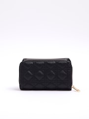 River Island Black Embossed Quilted Purse - Image 2 of 4