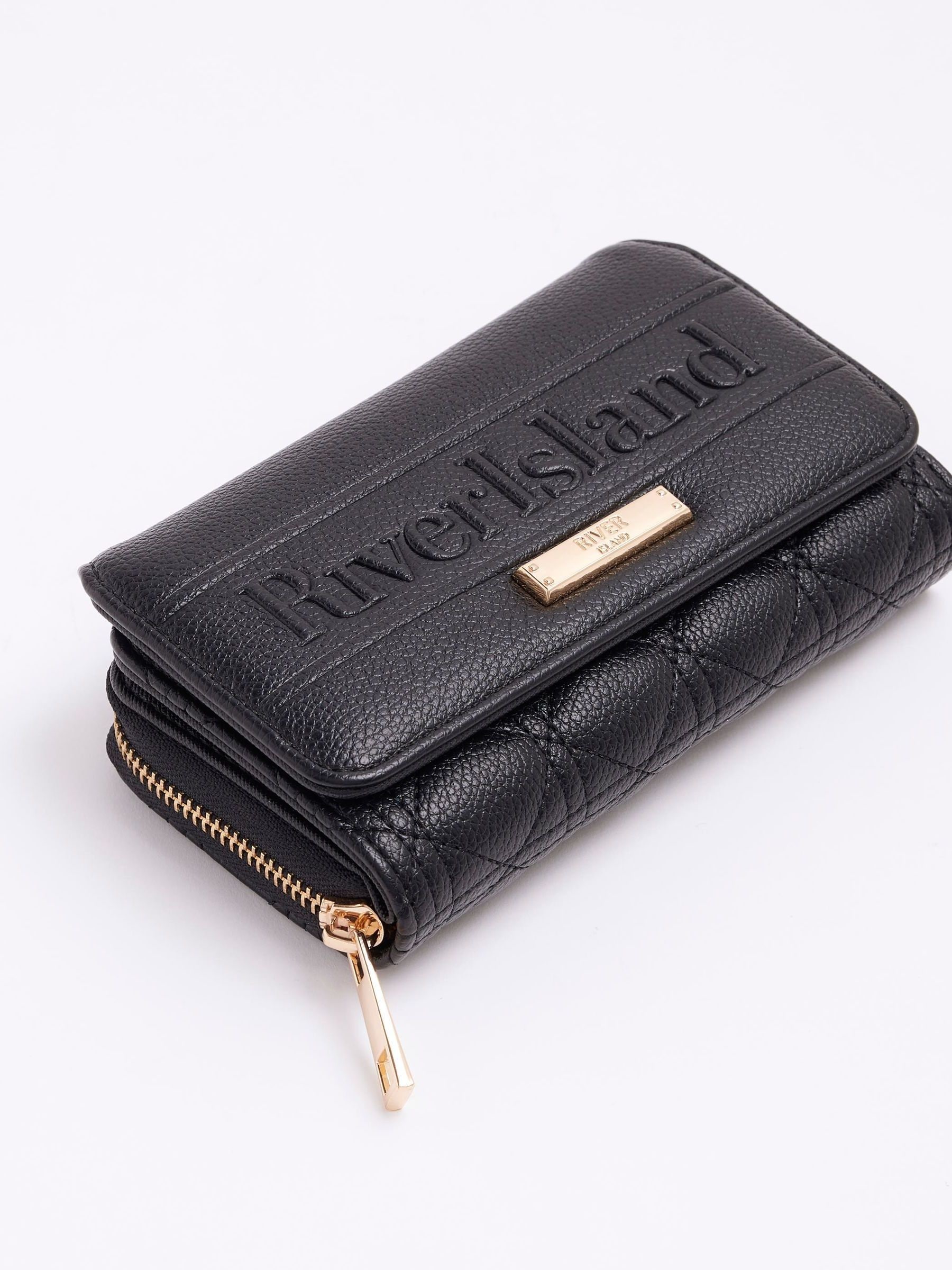 River island black purse on sale