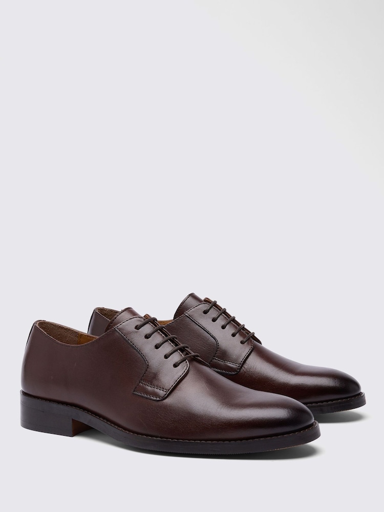 MOSS Brown Cambridge Derby Shoes - Image 1 of 4