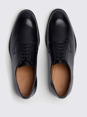 MOSS Black Cambridge Derby Shoes - Image 3 of 4