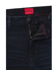 HUGO Blue Extra-Slim-Fit Stretch Denim Jeans - Image 7 of 8