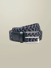 Charles Tyrwhitt Dark Blue Stretch Belt - Image 1 of 2