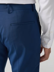 BOSS Blue Regular Fit Wool Trousers - Image 3 of 5