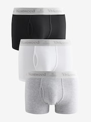 Vivienne Westwood White Boxers 3 Pack - Image 1 of 7