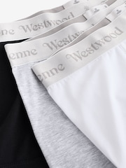 Vivienne Westwood White Boxers 3 Pack - Image 6 of 7