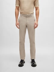 BOSS Natural Slim Fit Stretch Chinos - Image 1 of 4