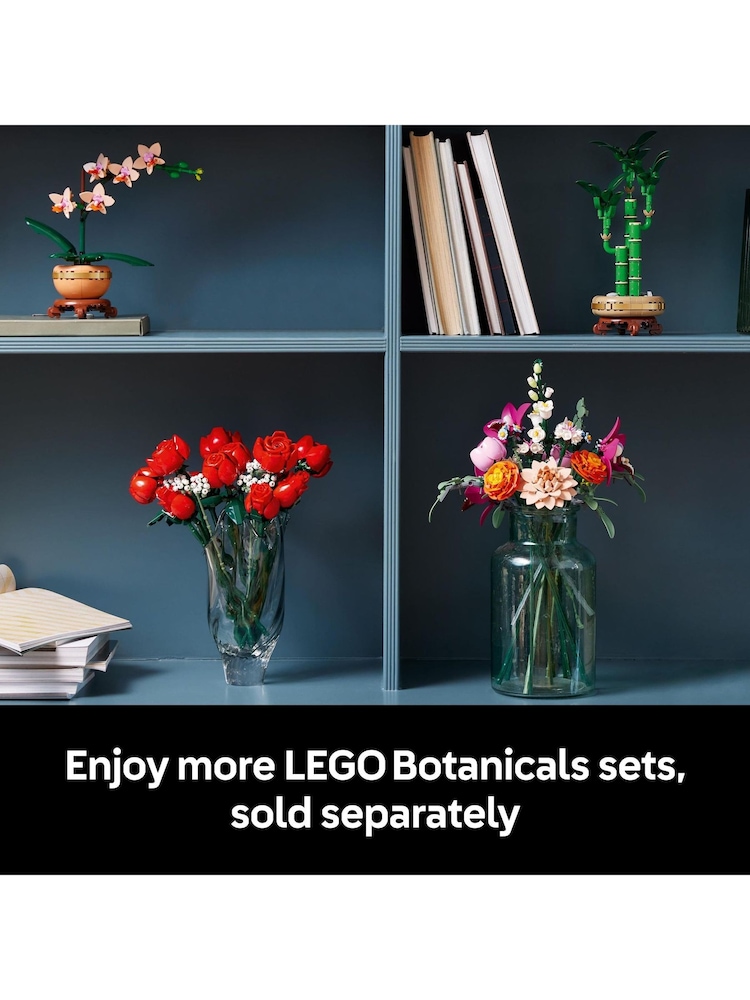 Buy Lego Botanicals Pretty Pink Flower Bouquet Set 10342 from the