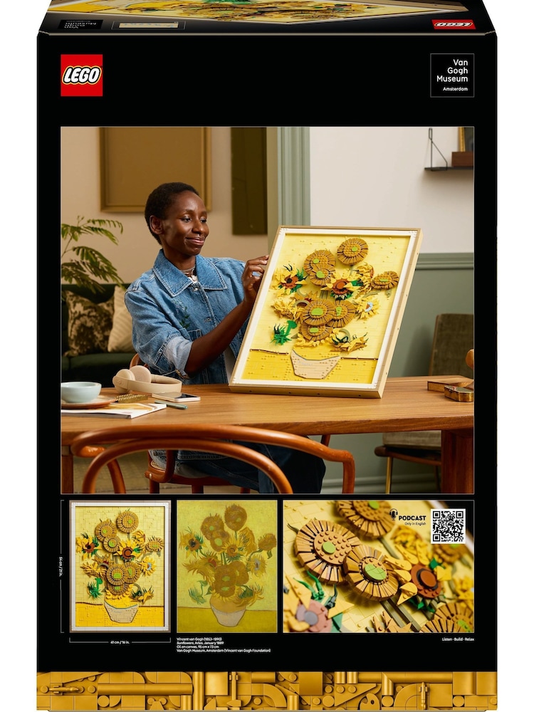 Lego Art Vincent van Gogh Sonnenblumen-Set 31215 - Bild 9 von 9 Lego Art Vincent van Gogh Sonnenblumen-Set 31215 - Bild 9 von 9