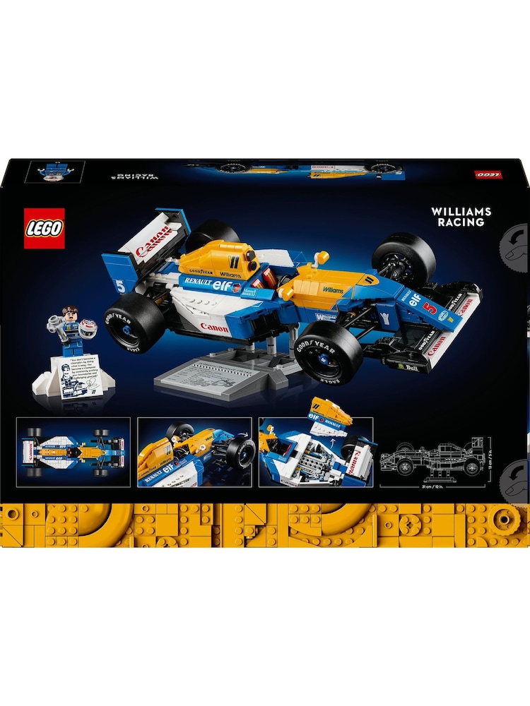 Lego Icons Williams Racing FW14B & Nigel Mansell 10353 - Image 9 of 9