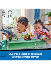 Lego City Helicopter And Fire Engine And Submarine Remix 60462 - Bild 3 von 8