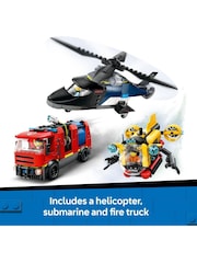 Lego City Helicopter And Fire Engine And Submarine Remix 60462 - Bild 4 von 8